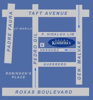 kimberly hotel manila|hotel kimberly manila location map.